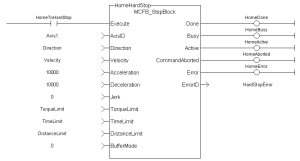 UDFB StepBlock: LD example